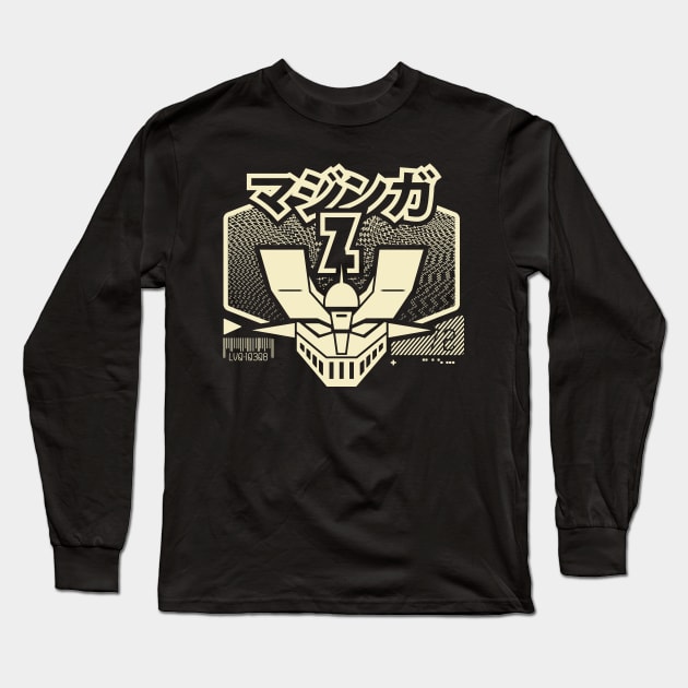 LvlOne Anime Robo - Mazinger Z Long Sleeve T-Shirt by soujohn